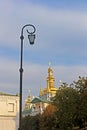 Bell Tower of Distant Caves and Church of Birth Blessed Virgin Holy Assumption of Kiev Pechrsk Lavra monestary