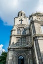 Bell tower of Dormition of the Mother of God Cathedral in Varna, Bulgaria