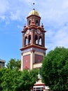 A Bell Tower in downtown Kansas City, Missouri. Royalty Free Stock Photo