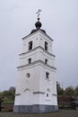 The bell tower of the Elias Church in Subotov, Cherkasy region
