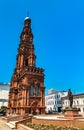 Bell tower of Epiphany Cathedral in Kazan, Russia Royalty Free Stock Photo