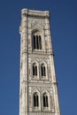 Bell tower of Florence Cathedral Royalty Free Stock Photo