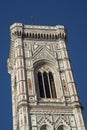 Bell tower of Florence Cathedral Royalty Free Stock Photo