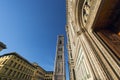 Bell Tower Giotto and Cathedral - Florence Tuscany Italy Royalty Free Stock Photo