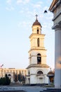 the bell tower and the government building