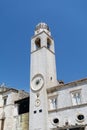 Bell Tower, St saviour Church, Dubrovnik, Croatia Royalty Free Stock Photo