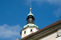 Bell tower historical detail view