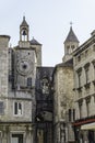 Bell Tower int the Narodni trg Square in the city of Split, Croatia Royalty Free Stock Photo