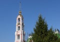 Bell Tower of Kazan Monasteryin Royalty Free Stock Photo