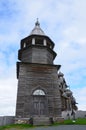 The bell tower of the Kizhi Pogost. Russia, Karelia