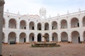 Bell tower and kupola of San Felipe Neri Monastery at Sucre, Bolivia Royalty Free Stock Photo