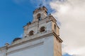 Bell tower of La Merced church in Sucre, capital of Bolivi Royalty Free Stock Photo