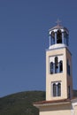 Bell tower in Litohoro Royalty Free Stock Photo