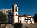 Bell tower and main building of Igreja do Calvario, Vila Real