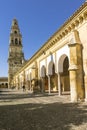 Bell Tower of the Mezquita Cathedral, Cordoba, Spain Royalty Free Stock Photo