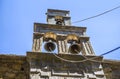 Bell tower of monastery of Mother Mary Vidiani in Crete. Greece Royalty Free Stock Photo