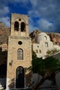 Bell tower in the Monemvasia, Greece Royalty Free Stock Photo