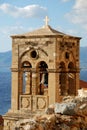 Bell tower in the Monemvasia, Greece Royalty Free Stock Photo