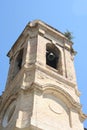 Bell tower of Neoclassic church in Ancona, Marche, Italy Royalty Free Stock Photo