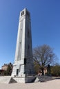 Bell Tower at North Carolina State University Royalty Free Stock Photo