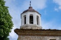 Bell tower of Old church Sveta Troitsa Holy Trinity church in the town of Dryanovo, Bulgaria. Royalty Free Stock Photo