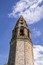 The bell tower of an old church Royalty Free Stock Photo