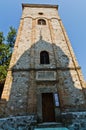 Bell tower at Raca monastery established in 13. century Royalty Free Stock Photo