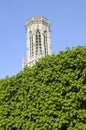 Bell tower of Saint-Germain l`Auxerrois, Place du Louvre,  Paris, ÃÅ½le-de-France Royalty Free Stock Photo