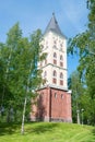 Bell Tower Saint Mary Church in Lappeenranta