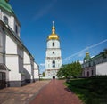 Bell Tower of Saint Sophia Cathedral Complex - Kiev, Ukraine Royalty Free Stock Photo