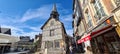 Bell tower of the Sainte Catherine church in Honfleur, Normandy, France