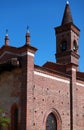 Bell tower, San Cristofor church Royalty Free Stock Photo