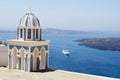 Bell tower on Santorini Island, Greece Royalty Free Stock Photo