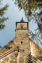 Bell Tower of a small Chapel on Herreninsel Island in Lake Chiemsee Royalty Free Stock Photo