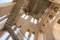 Bell tower of Split, Croatia, from the inside Royalty Free Stock Photo