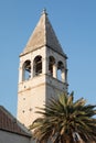 Bell tower in Trogir, Croatia Royalty Free Stock Photo