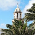 Bell tower in Teguise Royalty Free Stock Photo