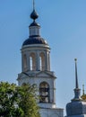 The bell tower of the Tolga monastery in Yaroslavl region