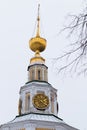 Bell tower of the Transfiguration Cathedral. Uglich