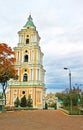 Bell tower of Trinity Monastery, Chernigov, Ukraine