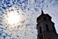 Bell tower in Vilnius