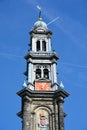 The bell tower of the Westerkerk