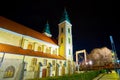 The Inner City Parish Church of Budapest, Hungary Royalty Free Stock Photo