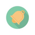 Bell vector flat colour icon Royalty Free Stock Photo