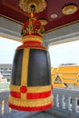 Buddhist temple bell from Wat Traimit in Bangkok