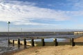 Bell Wharf Beach at Leigh-on-Sea, Essex, England Royalty Free Stock Photo