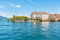 Bella Island or Isola Bella on Maggiore lake, Stresa, Italy Royalty Free Stock Photo