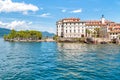 Bella Island or Isola Bella on Maggiore lake, Stresa, Italy Royalty Free Stock Photo