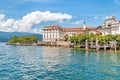 Bella Island or Isola Bella on Maggiore lake, Stresa, Italy Royalty Free Stock Photo