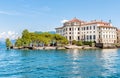 Bella Island or Isola Bella on Maggiore lake, Stresa, Italy Royalty Free Stock Photo